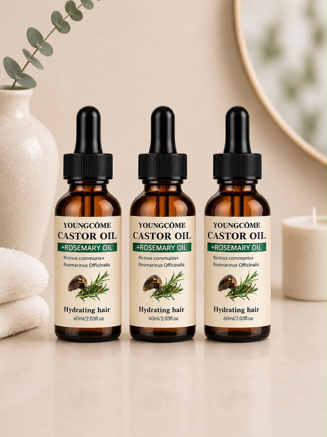 Lumelle Castor & Rosemary Oil™