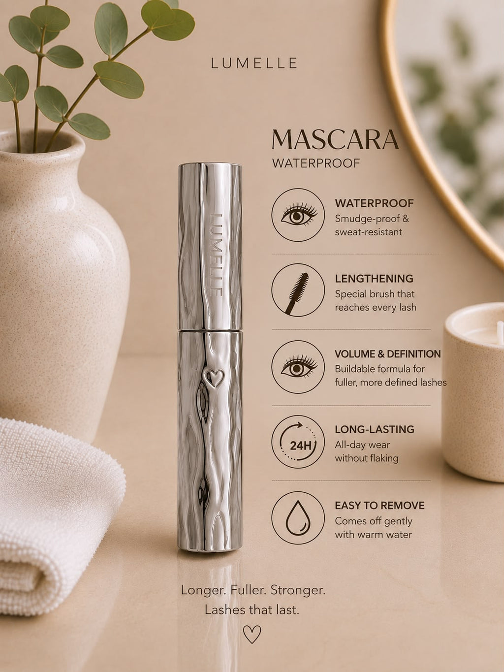 Lumelle Eyelash Waterproof Mask