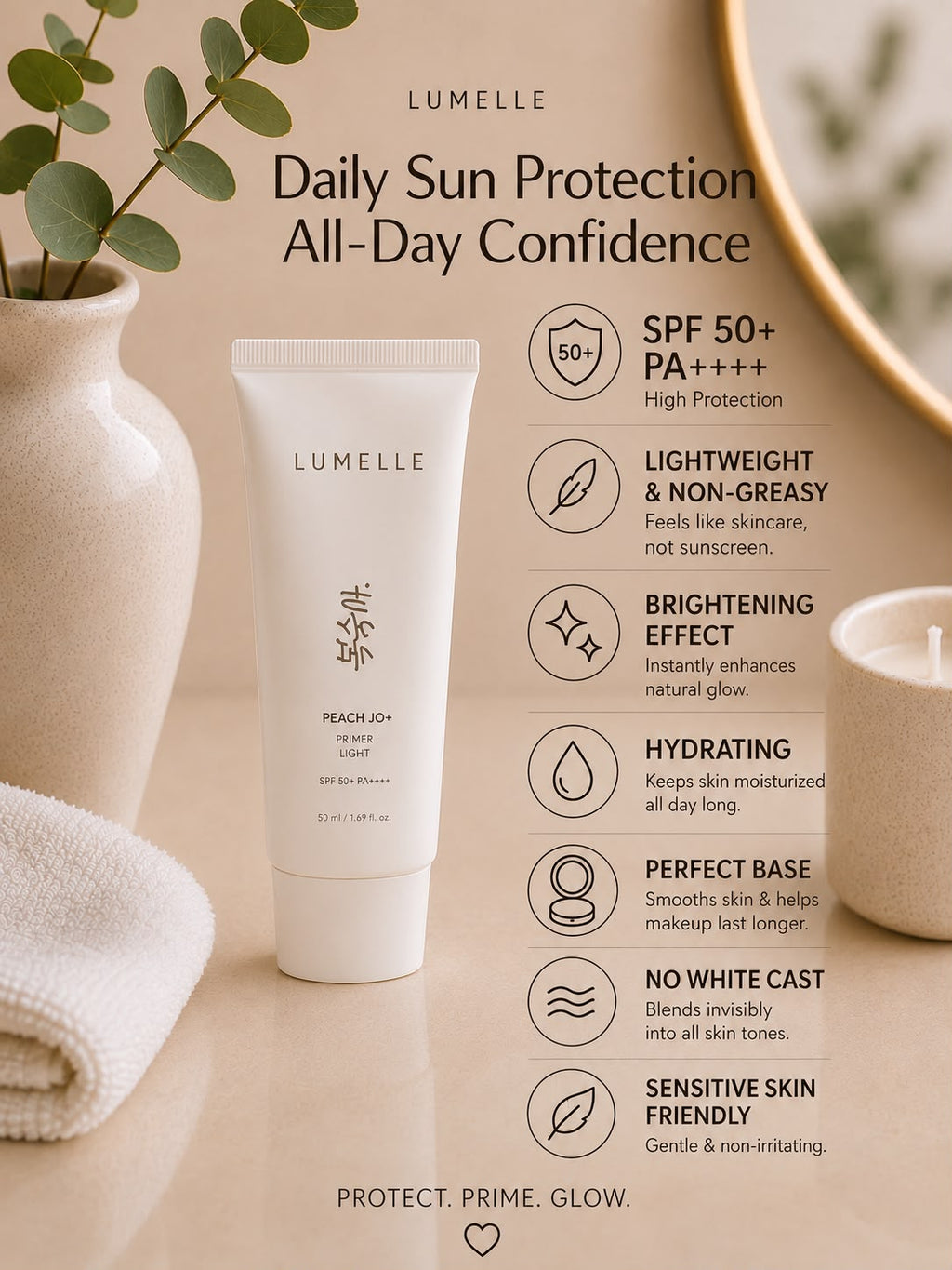 Lumelle Sunscreen Cream SPF50+