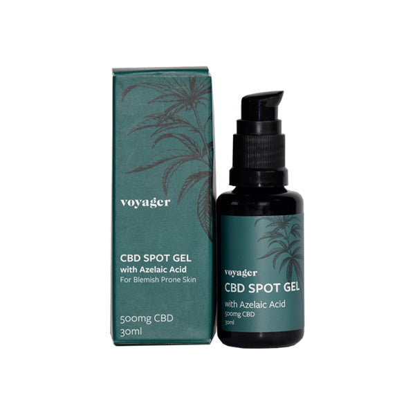 Voyager 500mg CBD Clarity Azeliaic Acid Spot Gel - 100ml